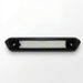 12V LED Awning Light Black shell - Cool White front view placed on a white background