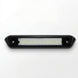 12V LED Awning Light Black shell - Cool White front view placed on a white background