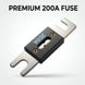 200A ANL Fuse front view in a white background