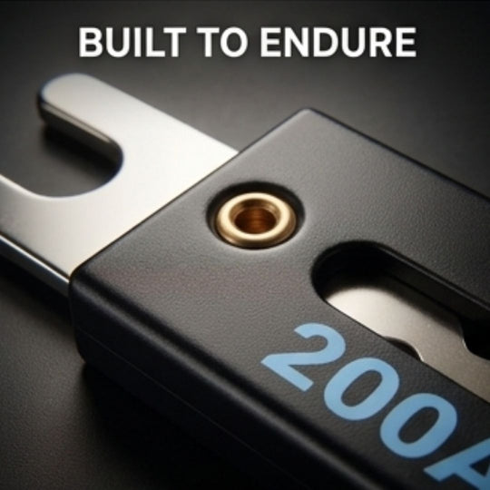 200A ANL Fuse close view with build quality