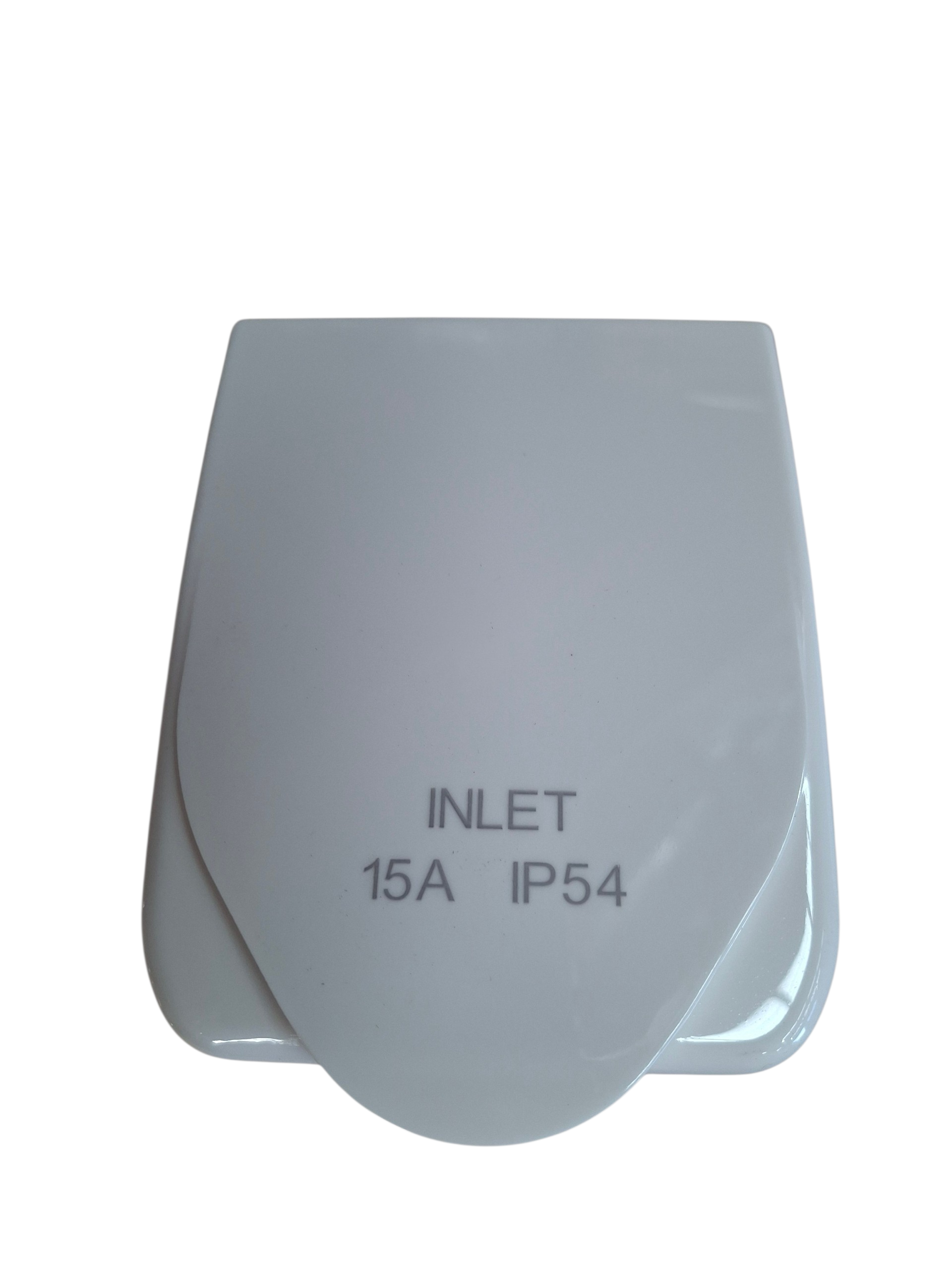 CARAVAN INLET 15A WHITE TRANSCO