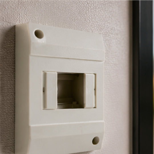 2 Pole Surface Mount Enclosure close view