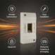 2 Pole Surface Mount Enclosure with its specifications