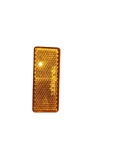 Amber Reflector- Stick -On