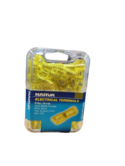 NARVA ELECTRICAL TERMINALS (Yellow )