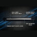 LED Awning Light-Black Shell- DC 12V, Cool White/Amber showing with specifications