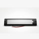 LED Caravan Cabinet Bar Light Black front view placed on a white background
