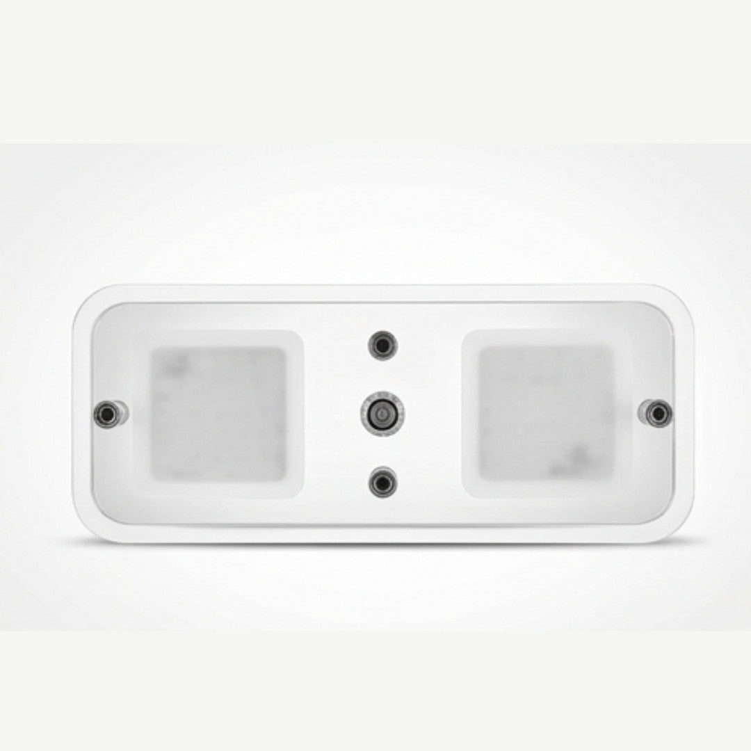 LED Crystal Celling Light with Memory Switch- DC12V, COOL White front view