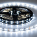 LED Non-Waterproof Flexible Strip 1M DC12V White lights are on