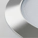 LED ultra slim opal panel light-Silver DC 12V , Cool White edge view