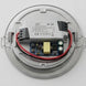 LED ultra slim opal panel light-Silver DC 12V , Cool White back view