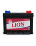 Lion battery on a white background