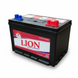 Lion battery on a white background