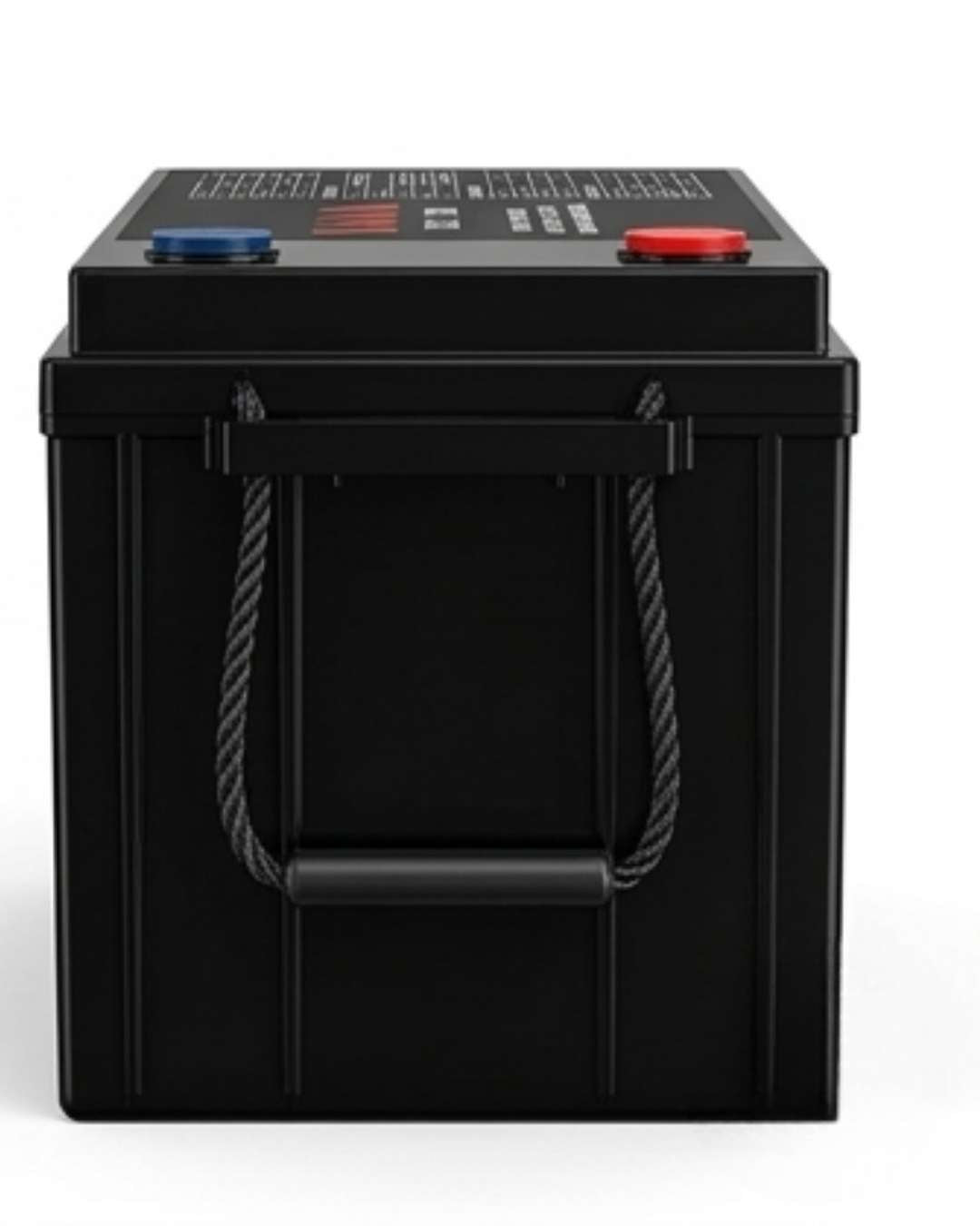 SAMA Lithium Battery side view on a white background