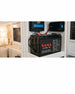 Battery placed in a caravan with fully connected