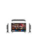 Smart TV with gaming interface on a white background