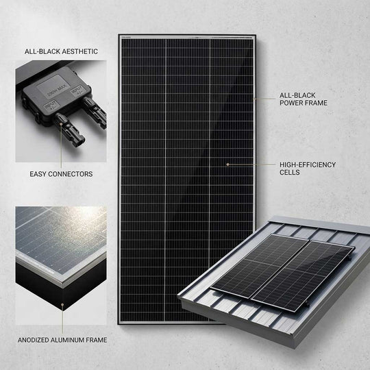 Samaria Solar Panel 230W specially designed caravans in Australia showing specifications