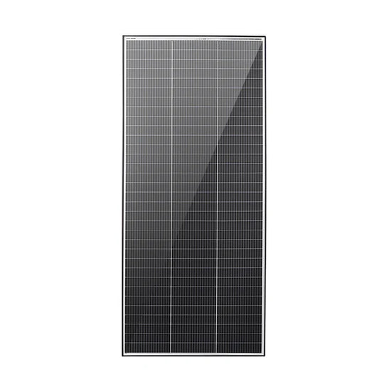 Solar panel with grid pattern on a white background