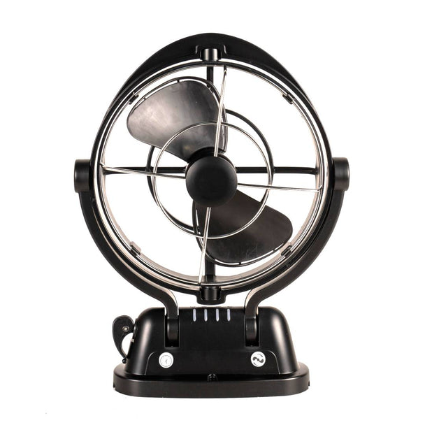 12/24 Volt Safe Fan Black