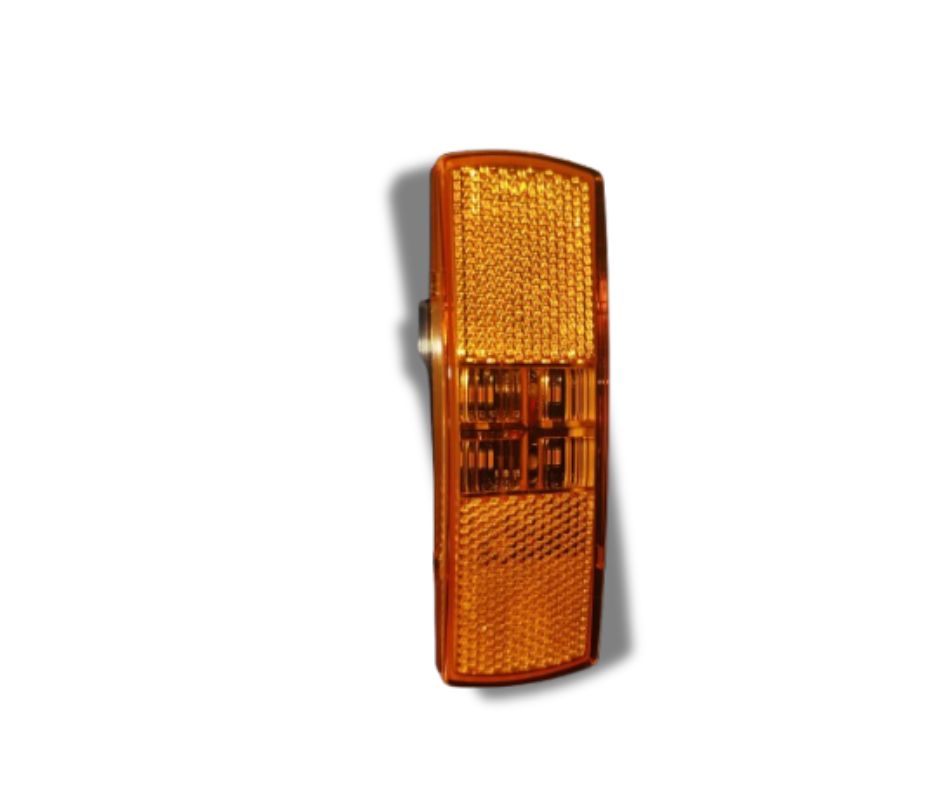 Amber Marker 10-30V , 122*42*17mm-  10 Pack (Per piece rate)