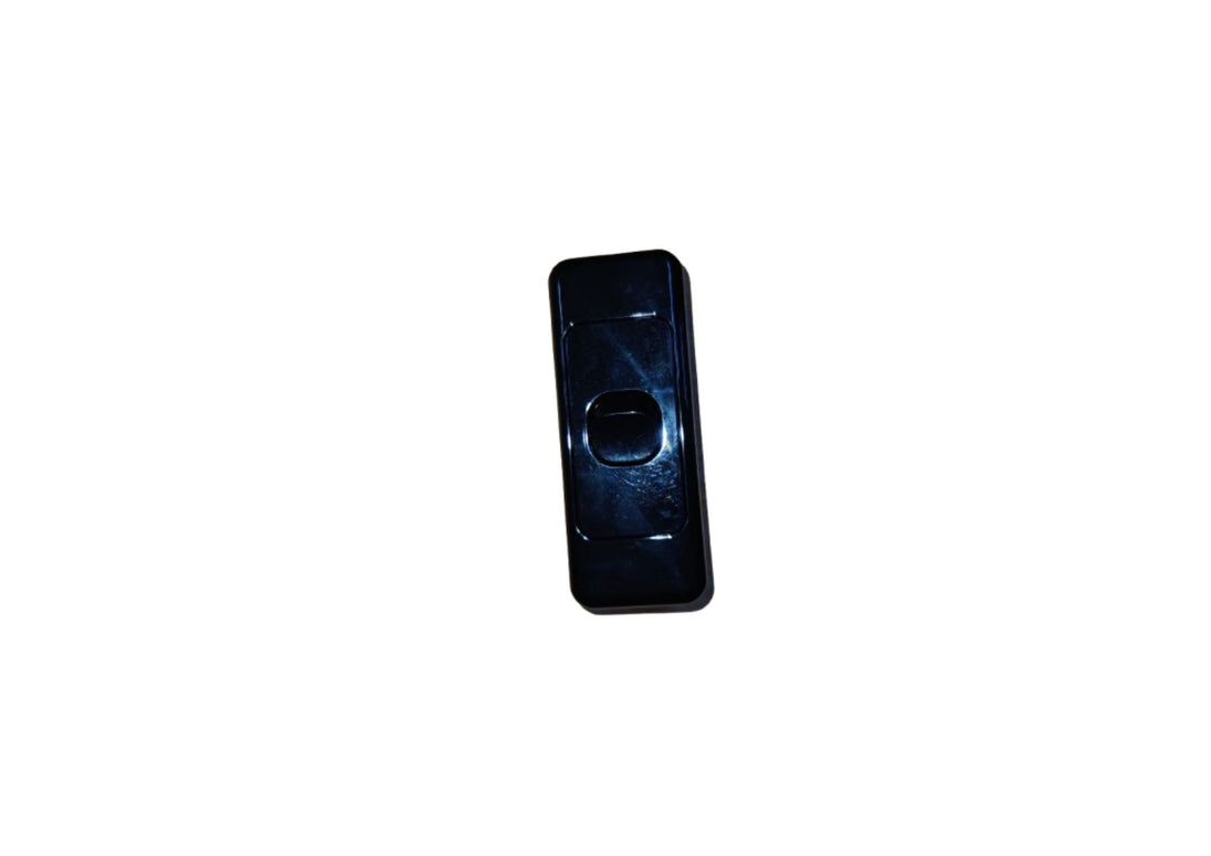 1G architrave switch 10A Black