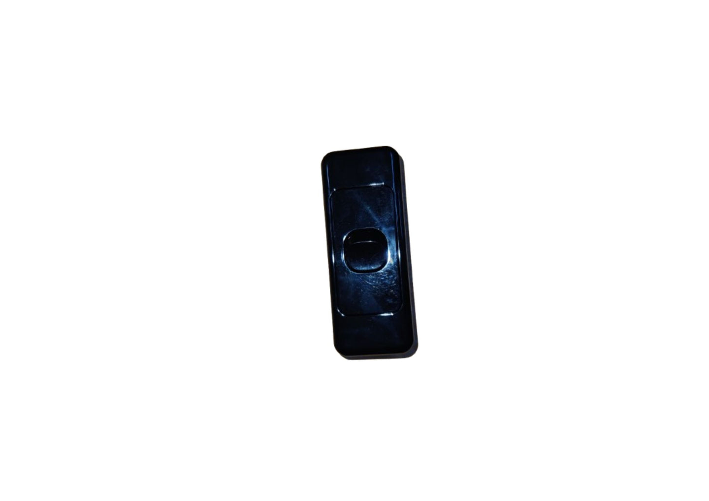 1G architrave switch 10A Black