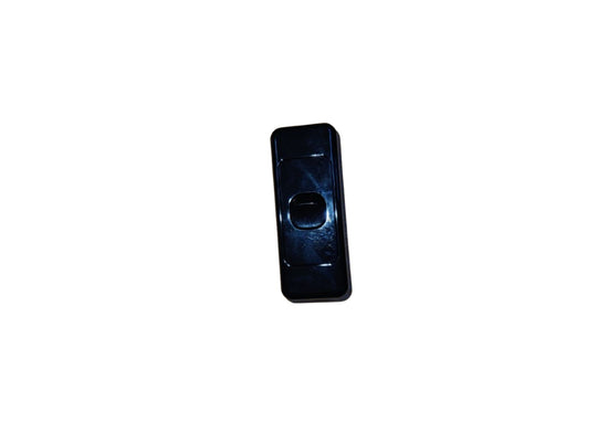 1G architrave switch 10A Black