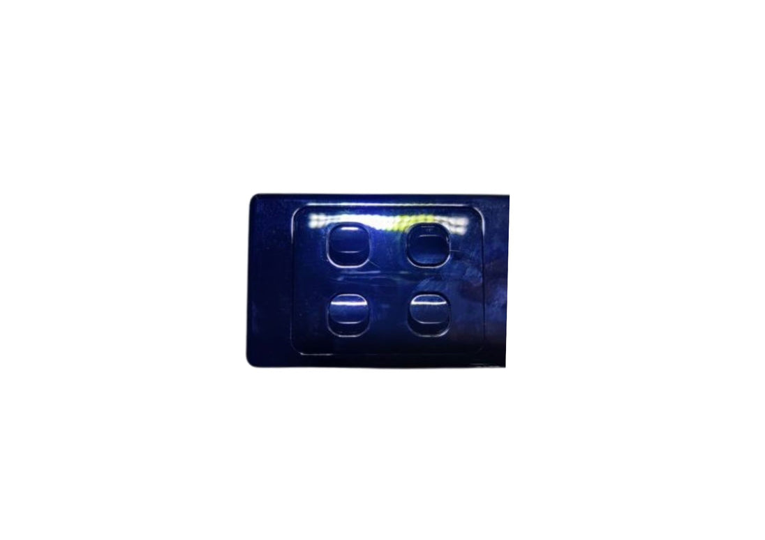 4 Gang Wall Switch 10 A Black