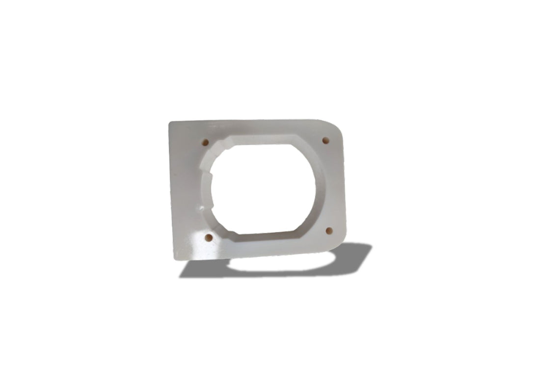 Mounting Flange For Transco RV Inlet/Outlet,13mm,White