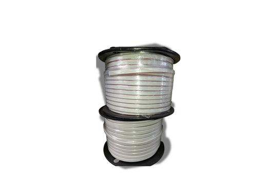 2.5mm  White/Red Cable , 2.5 Twin+Earth