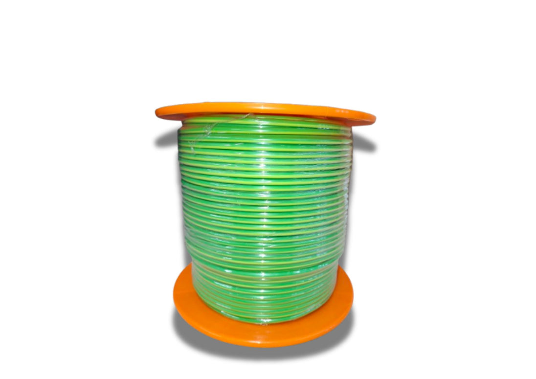 Earth Cable green and yellow 4mm