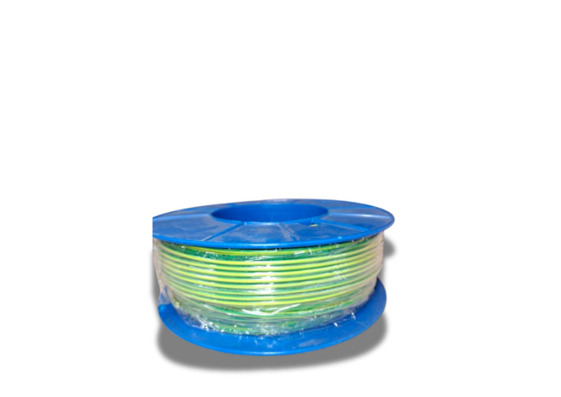 Earth wire green and yellow 2.5mm
